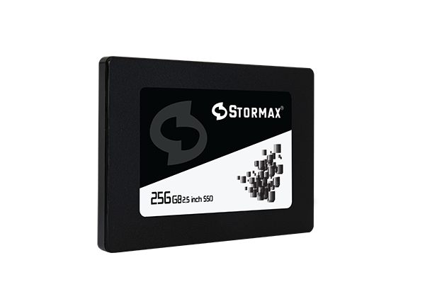 STORMAX 256GB 2,5'' SATAIII 550-530Mb/s BLACK SERI SSD