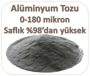 ALÜMİNYUM TOZU 0-180 mikron -