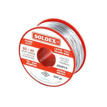 Lehim Teli - 1mm Soldex marka -200gr