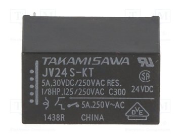 ROLE 24V JV24S-KT -24V