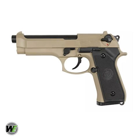 WE AIRSOFT M92 TAN GBB Airsoft Tabanca - Çöl Rengi