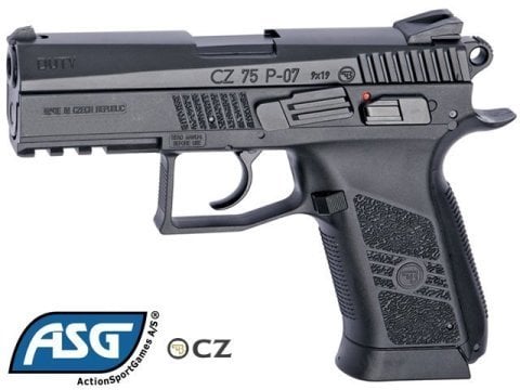 ASG CZ75 P07 Duty Non-Blowback Siyah Havalı Tabanca (16726)