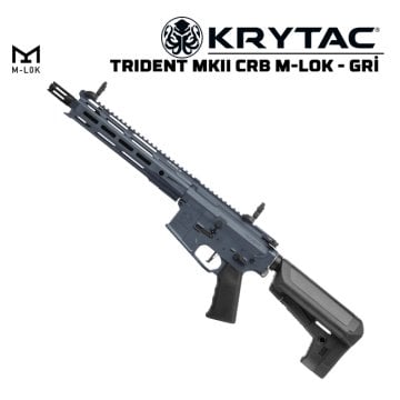 KRYTAC TRIDENT MKII CRB M-LOK AEG AIRSOFT TÜFEK - GRİ