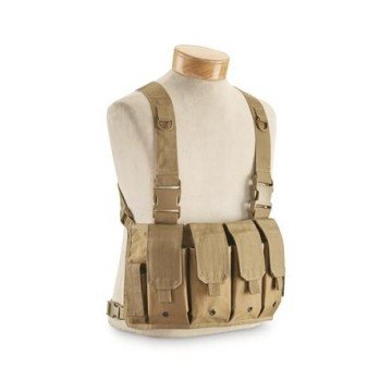 HAFIF ŞARJÖRLÜK MIL-TEC CHEST RIG KAHVE - TAN