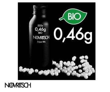 NOVRITSCH 6mm 0.46g x 555lik Sniper BIO BB mermi