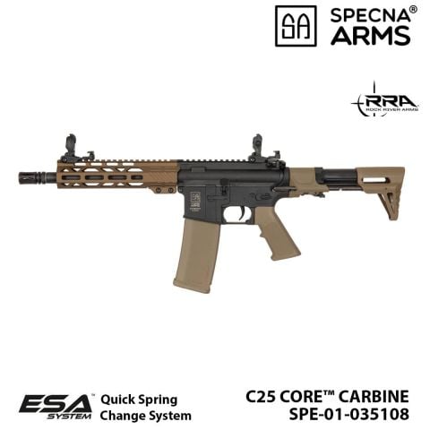 Airsoft Tüfek Specna Arms M4 SA-C25 PDW COREâ¢Chaos Bronze [SPE-01-035108]