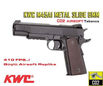 KWC M45A1 CO2 NON BLOWBACK AIRSOFT TABANCA 6mm