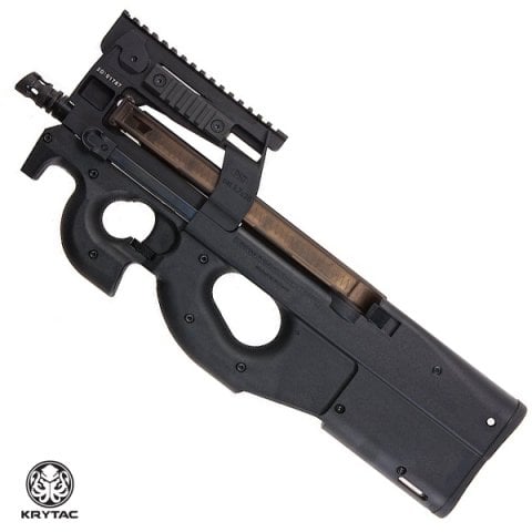 KRYTAC EMG FN P90 SMG: AEG / Black / 6mm