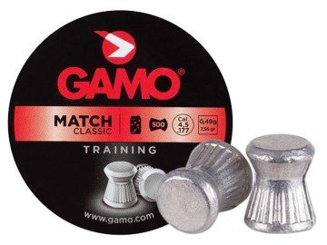 GAMO MATCH 4.5mm saçma  7.56grain 500Adet