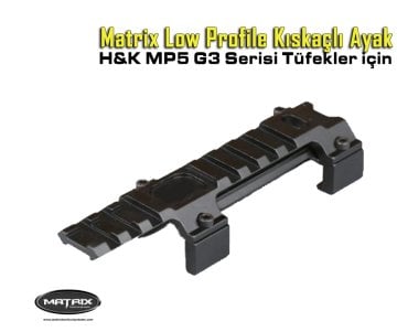 Matrix Low Profile Kıskaçlı Dürbün Ayağı