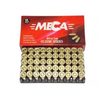 MECA 9MM GOLD KURU SIKI SES MERMİSİ