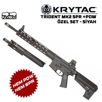 KRYTAC TRIDENT MK2 SPR+PDW BK ÖZEL SET