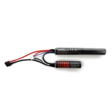 Titan 3000mAh 11.1v Nunchuck T-Plug (Deans) Airsoft Li Ion Pil - 1157