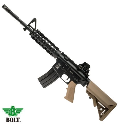 BOLT M4 SOPMOD Full Metal BRRS Tepmeli Airsoft AEG - TAN