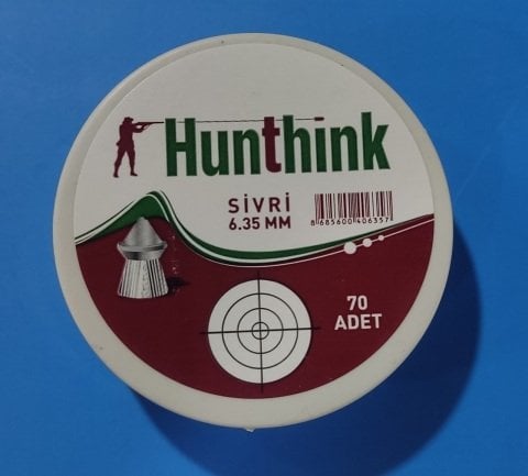 Hunthink Havalı Tüfek Saçması Pellet 6.35mm