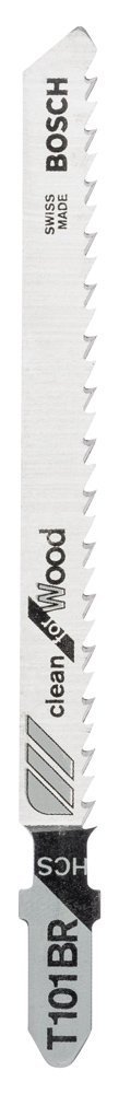 Bosch - Temiz Kesim Serisi Ahşap İçin T 101 BR Dekupaj Testeresi Bıçağı - 5'Li Paket Bosch - Temiz Kesim Serisi Ahşap İçin T 101 BR Dekupaj Testeresi Bıçağı - 5'Li Paket
