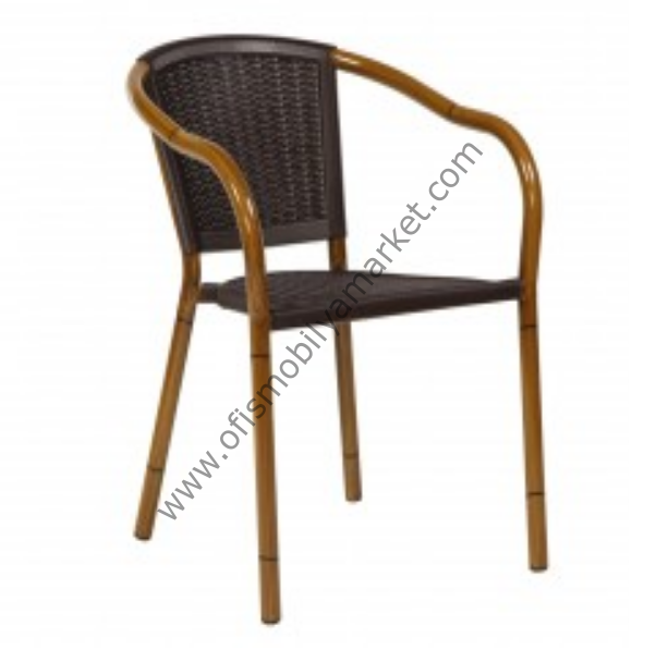 Bambu Alüminyum Rattan Koltuk Bambu Alüminyum Rattan Koltuk