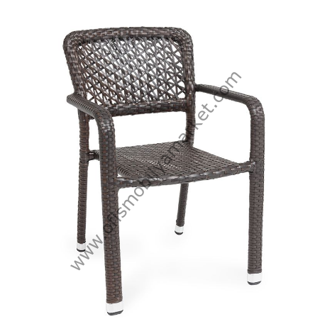 Dekoratif Örgü Rattan Koltuk Dekoratif Örgü Rattan Koltuk