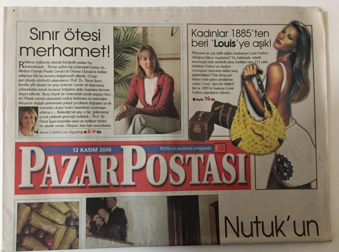 Posta Gazetesi Pazar Postası Eki 12 Kasım 2006 Nutuk