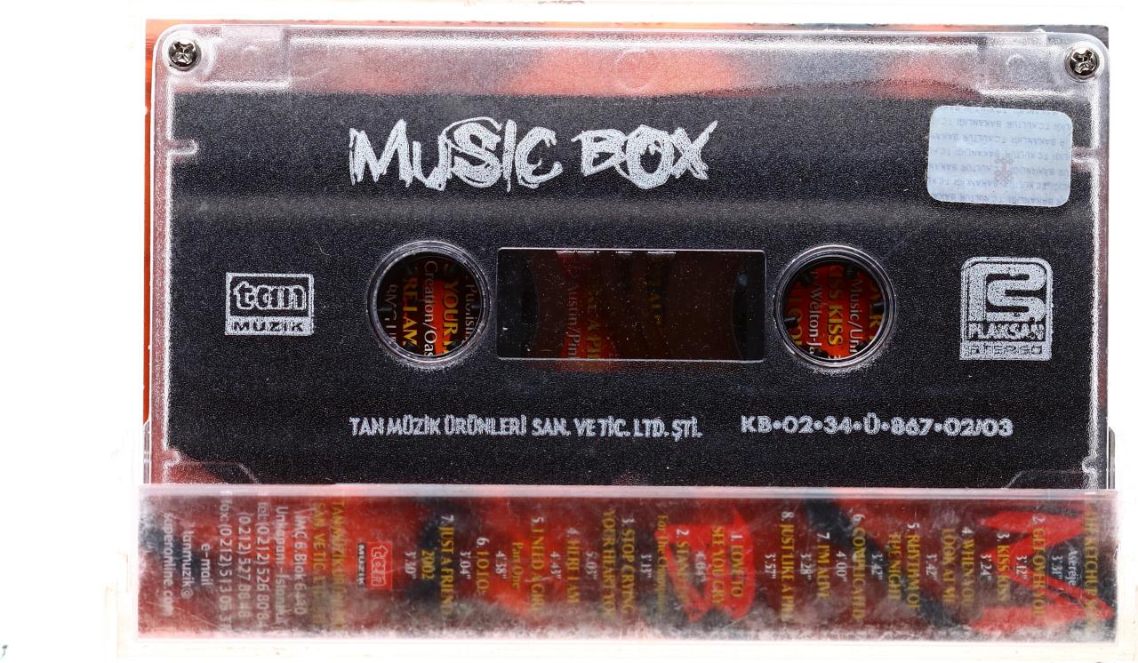  Music  Box Ketchup No 1 Kaset  KST6321 kinci El