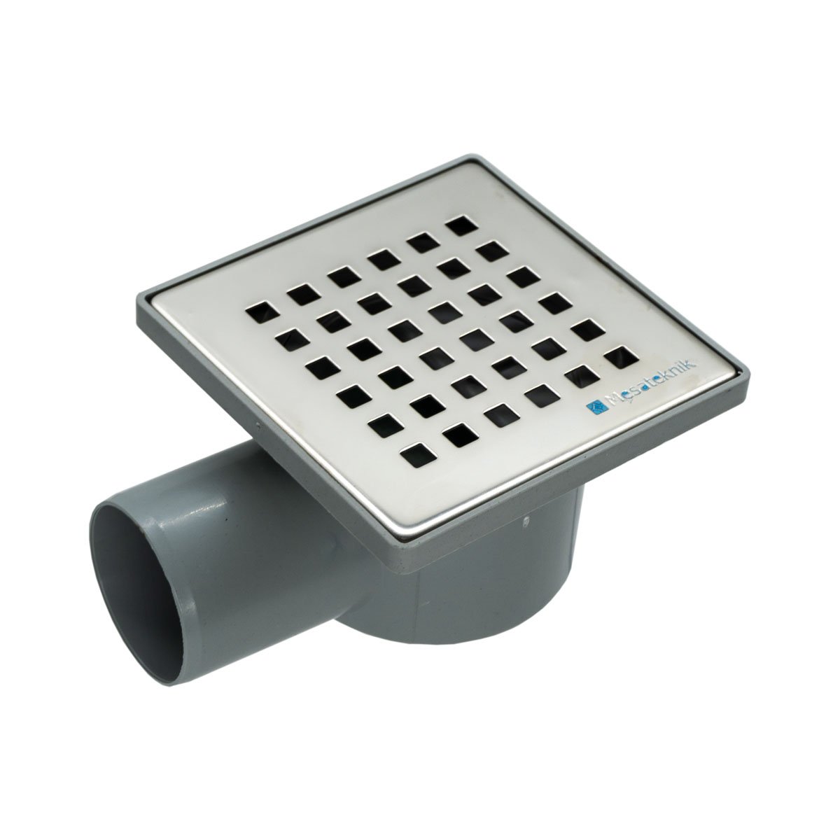 Mesa Teknik 10x10 Yandan 50mm Çıkışlı Koku Önleyicili Yer Süzgeci Mesa Teknik 10x10 Yandan 50mm Çıkışlı Koku Önleyicili Yer Süzgeci
