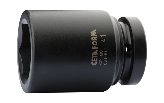 CETA FORM C84-H30 1'' 6 Köşe Derin Havalı Lokma Anahtar 30 mm CETA FORM C84-H30 1'' 6 Köşe Derin Havalı Lokma Anahtar 30 mm