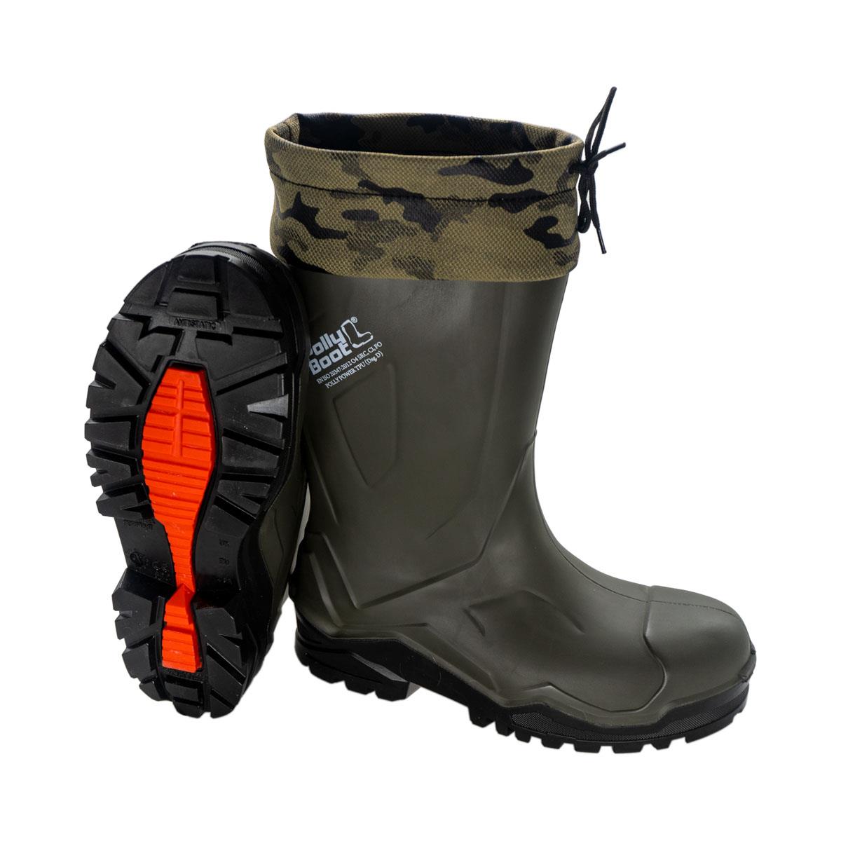 Pollyboot Power Rigger O4 K.Boğazlı İçi Yünlü Çeliksiz Çizme - 45 Pollyboot Power Rigger O4 K.Boğazlı İçi Yünlü Çeliksiz Çizme - 45