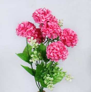 Top Seklinde Ortanca Demeti Yapay Cicek 25 Cm 2 Renk