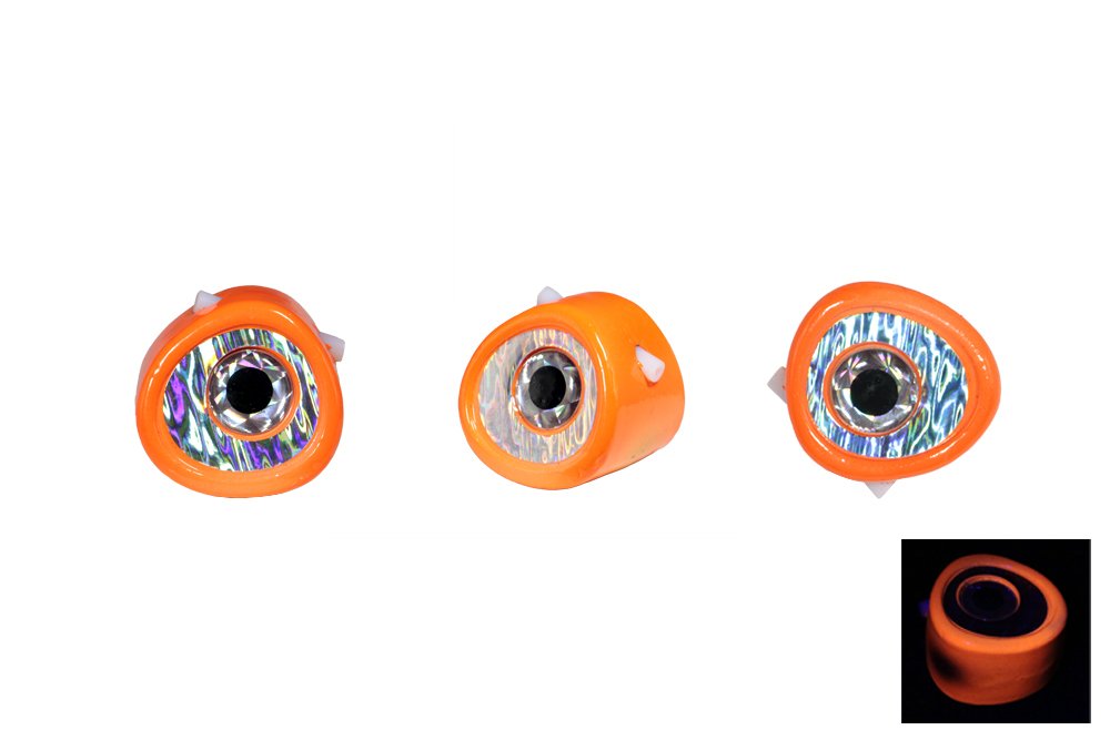 Fujin Salty Rubber Head 200gr Kafa 05 Orange  3D Eye