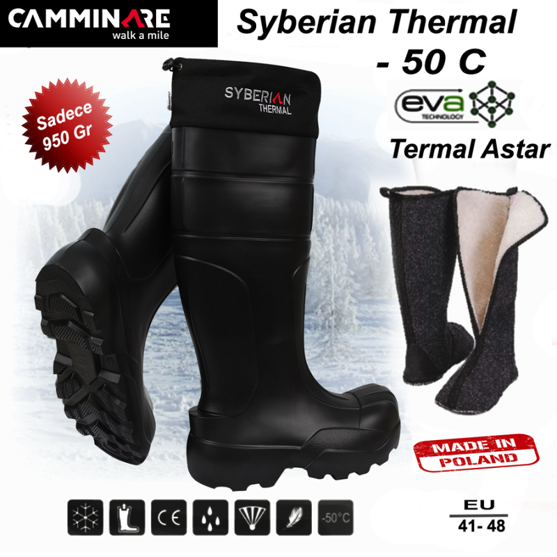 Camminare Thermal Çizme - AVmarketi.com