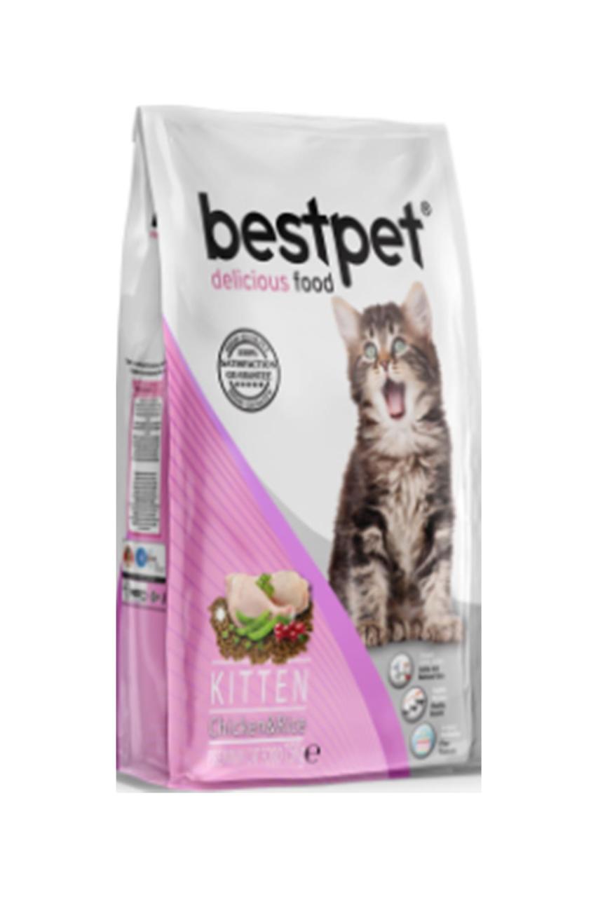 Bestpet Tavuklu ve Pirinçli Yavru Kedi Maması Kuru 400 Gr emamapet