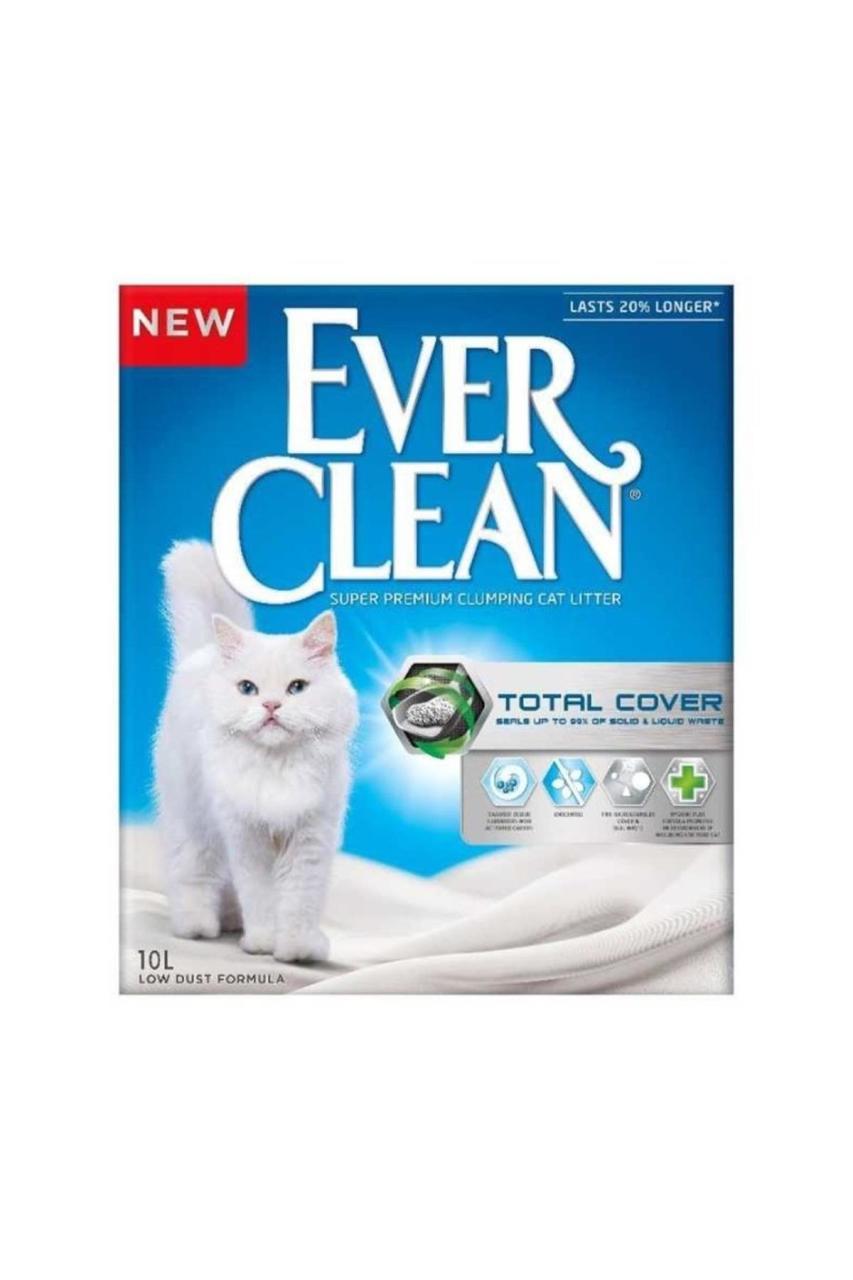 Ever Clean Total Cover Uzun Omurlu Topaklanan Kedi Kumu Emamapet
