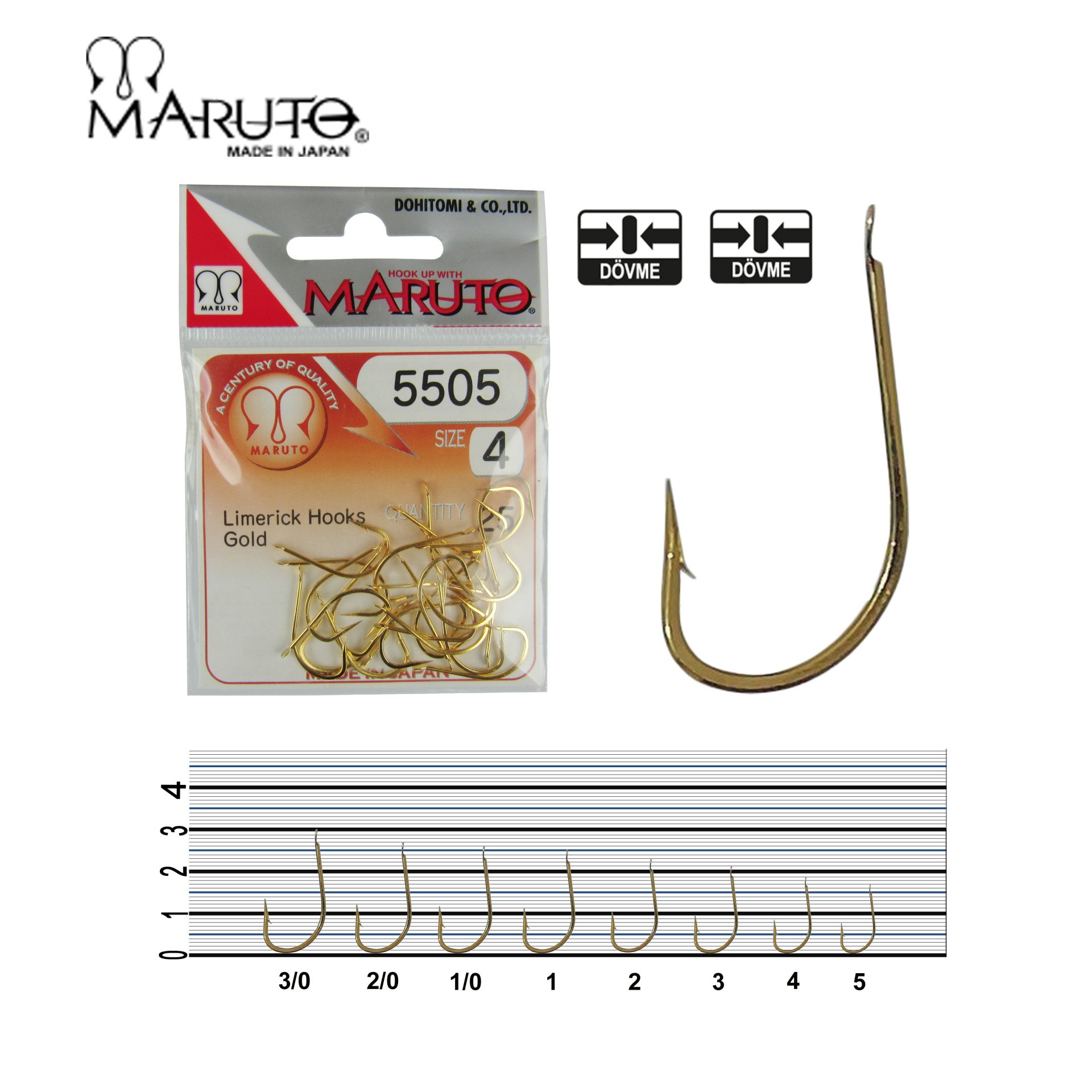 Maruto 5505 Gold İğne