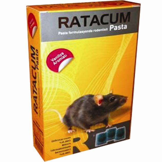 Fare zehiri Ratacum Pasta 100 Gr Pasta Fare Zehiri Fare Mücadelesi