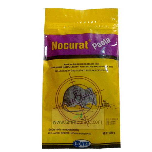 Nocurat Pasta Fare Zehiri 100 Gr Pasta Fare Zehiri Fare Mücadelesi