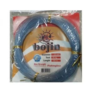 BOJIN Poşet Misina 100 m - 0.70mm Renk:B006(Beyaz)