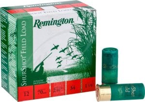 REMINGTON SHURSHOT FIELD LOAD 34 GR. AV FİŞEĞİ - 12 CAL.