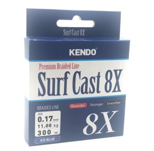 Kendo Surf Cast 8X Fıghtıng 300 mt Örgü İp ( ICE BLUE)