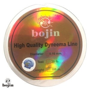 BOJIN Dyneema İp Misina 100 m - 0.16 mm Renk:Yeşil