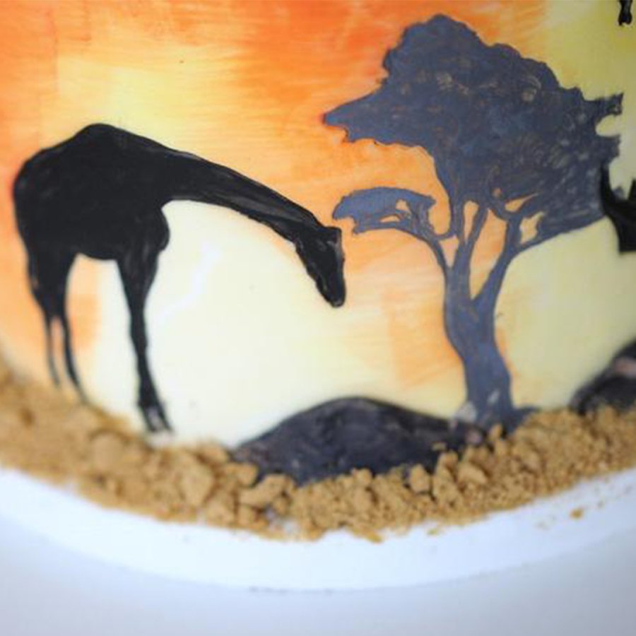 Sweet Stamp Safari Figürleri I Sudan Etkilenmez