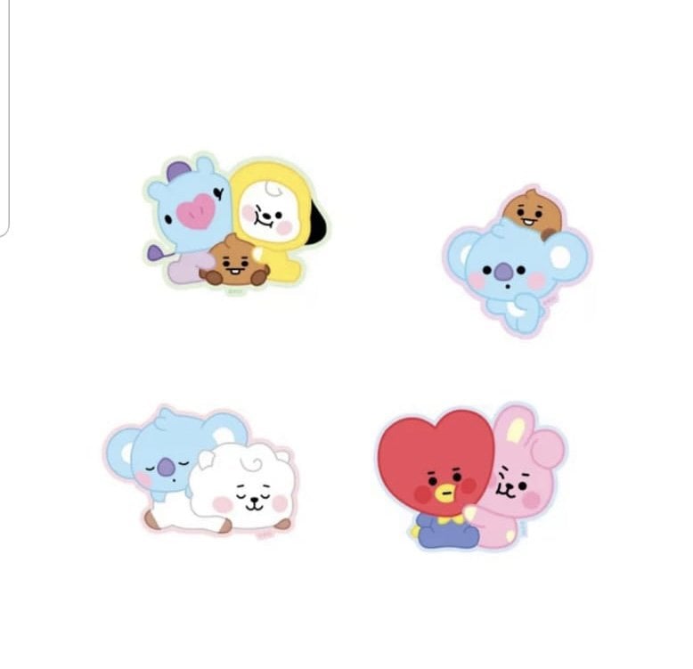 BTS BT21 Üye Sticker COOKY