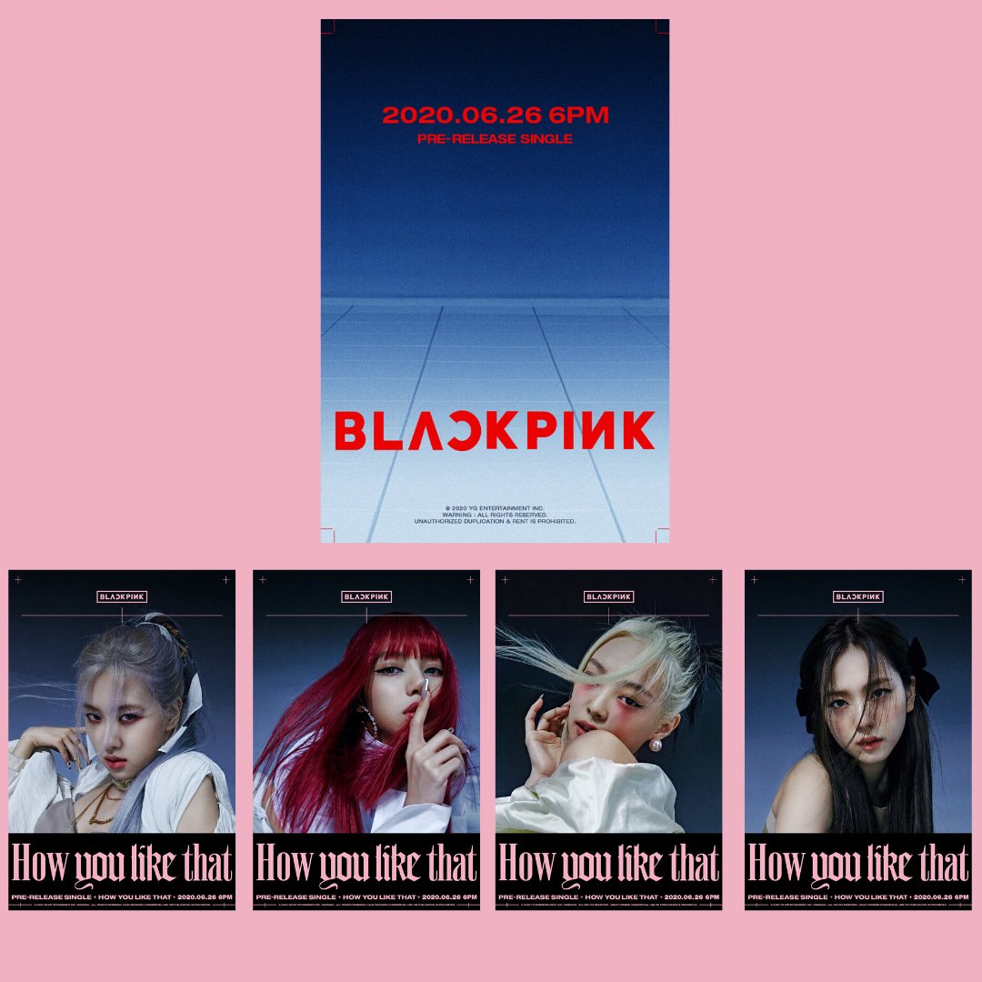 Blackpink How You Like That Poster