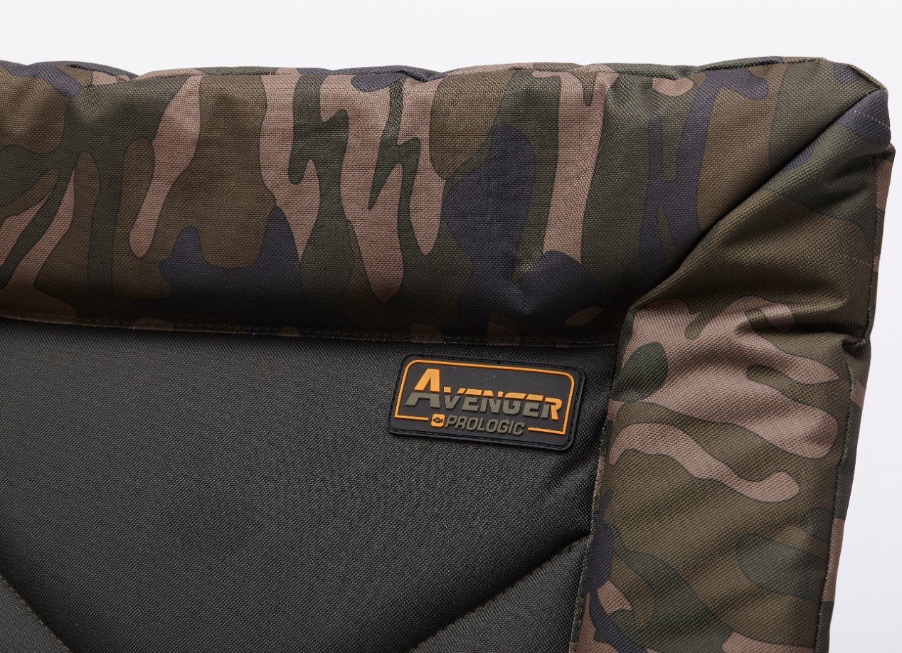 Prologic Avenger Comfort Camo Chair W/Armrest&Covers