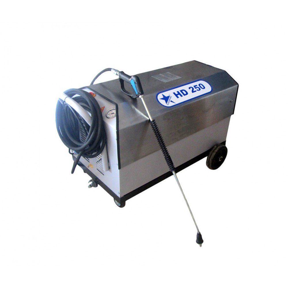 Sıcak Su Basınçlı Yıkama Makinesi IHD 200 Cleanvac Sıcak Soğuk