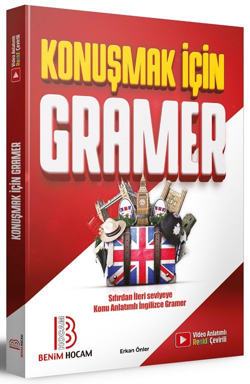 Benim Hocam Konuşmak için Sıfırdan İleri Seviyeye Konu Anlatımlı İngilizce Gramer Benim Hocam Yayınları Benim Hocam Konuşmak için Sıfırdan İleri Seviyeye Konu Anlatımlı İngilizce Gramer Benim Hocam Yayınları