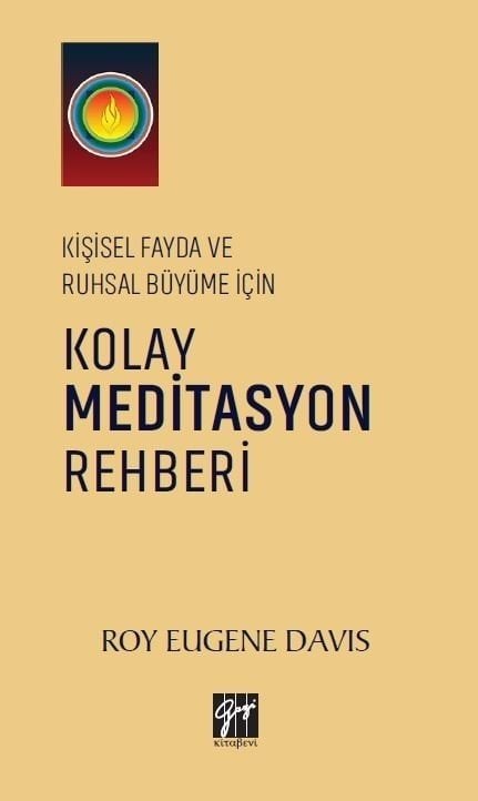 Gazi Kitabevi Kolay Meditasyon Rehberi - Roy Eugene Davis Gazi Kitabevi