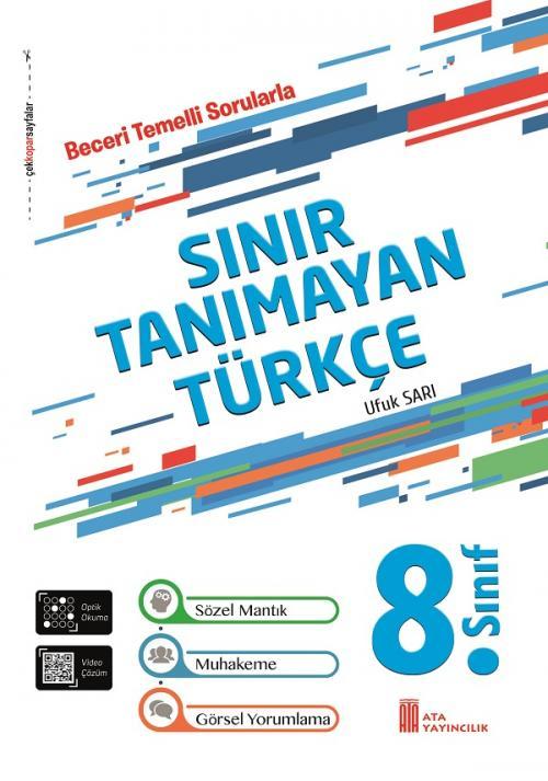 Ata Yayıncılık 8. Sınıf Türkçe Sınır Tanımayan Soru Bankası Ata Yayıncılık