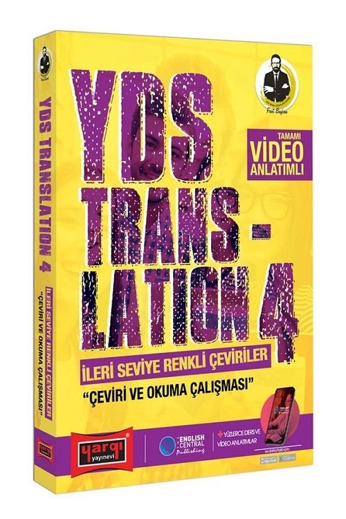 Yargı YDS Translation-4 İleri Seviye Renkli Çeviriler - Fuat Başkan Yargı Yayınları Yargı YDS Translation-4 İleri Seviye Renkli Çeviriler - Fuat Başkan Yargı Yayınları