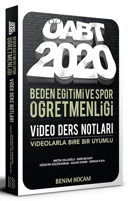 Benim Hocam 2020 ÖABT Beden Eğitimi ve Spor Öğretmenliği Video Ders Notları Benim Hocam Yayınları Benim Hocam 2020 ÖABT Beden Eğitimi ve Spor Öğretmenliği Video Ders Notları Benim Hocam Yayınları