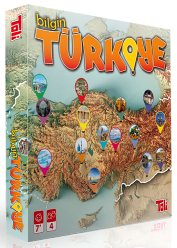Bilgin Türkiye Zeka Oyunu Toli Games IV6477 Bilgin Türkiye Zeka Oyunu Toli Games IV6477